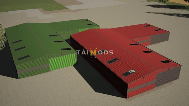 FS19 - Hall Pack V1.0 (1.7) FS19 - Hall Pack V1.0 (1.7)