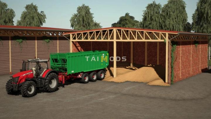 FS19 - Wooden And Brick Shed Pack V1.0.0.1 (1.7) FS19 - Wooden And Brick Shed Pack V1.0.0.1 (1.7)