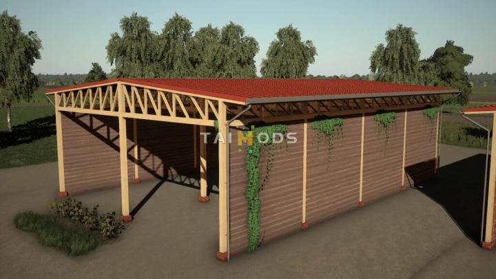 FS19 - Wooden And Brick Shed Pack V1.0.0.1 (1.7) FS19 - Wooden And Brick Shed Pack V1.0.0.1 (1.7)