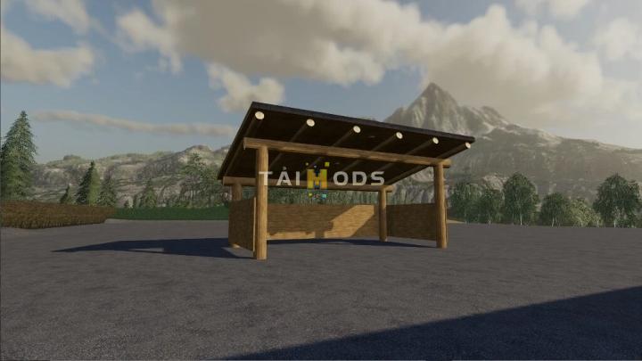 FS19 - Log Sheds V1.0 (1.7) FS19 - Log Sheds V1.0 (1.7)