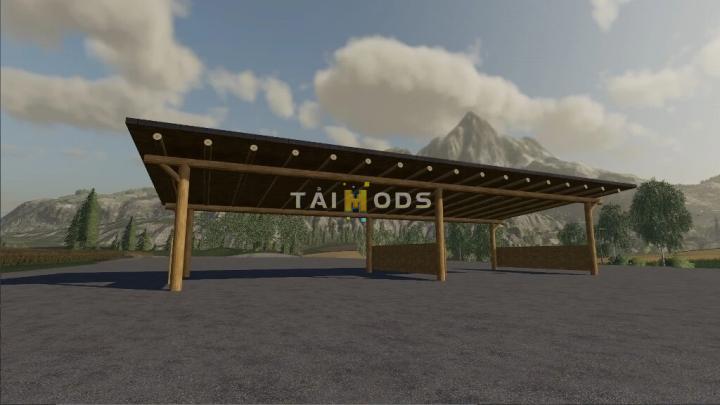 FS19 - Log Sheds V1.0 (1.7) FS19 - Log Sheds V1.0 (1.7)
