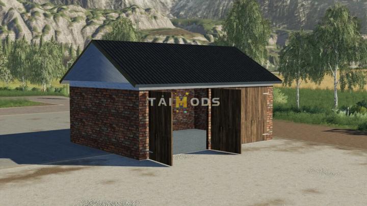 FS19 - Small Hall V1.0 (1.7) FS19 - Small Hall V1.0 (1.7)