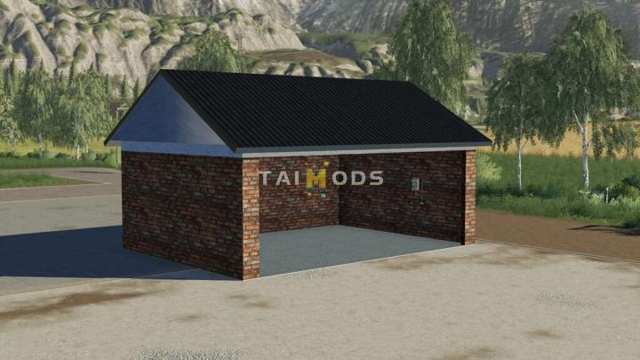 FS19 - Small Hall V1.0 (1.7) FS19 - Small Hall V1.0 (1.7)