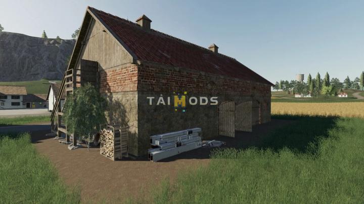 FS19 - Old German Barn V1.0 (1.7)