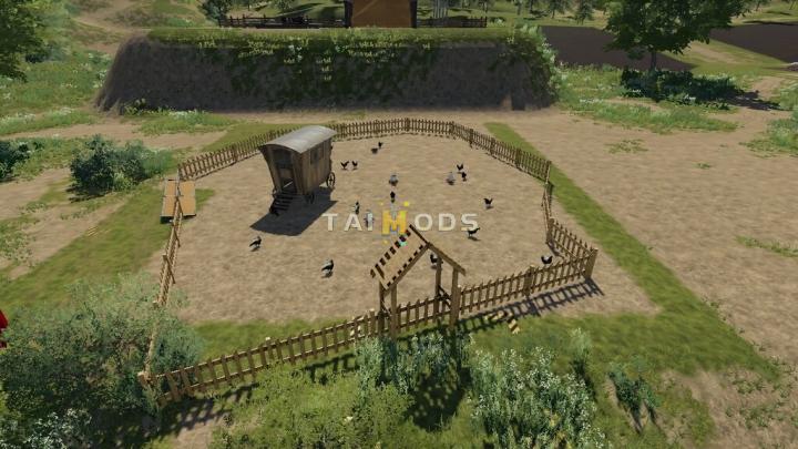 FS19 - Goldcrest Valley Chicken Pen V1.5 (1.7) FS19 - Goldcrest Valley Chicken Pen V1.5 (1.7)