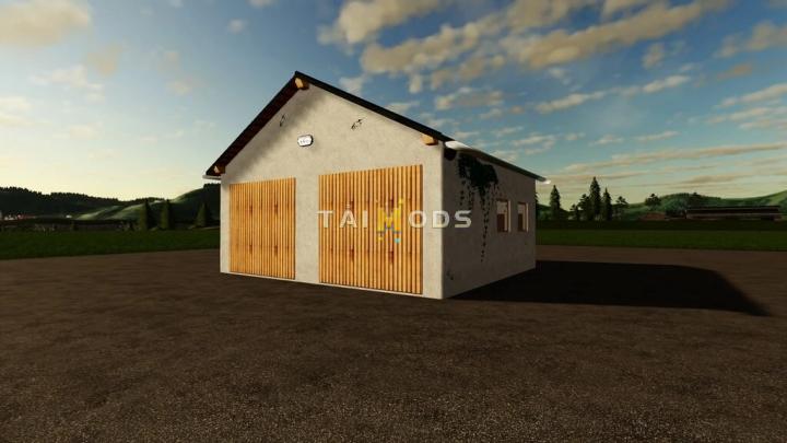 FS19 - Small Double Garage V1.0 (1.7)
