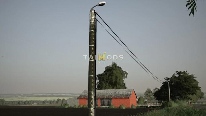 FS19 - Concrete Electric Poles Pack (Prefab) V1.0 (1.7)