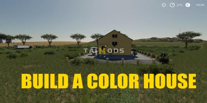 FS19 - Build A Color House V1.0.0.5 (1.7) FS19 - Build A Color House V1.0.0.5 (1.7)
