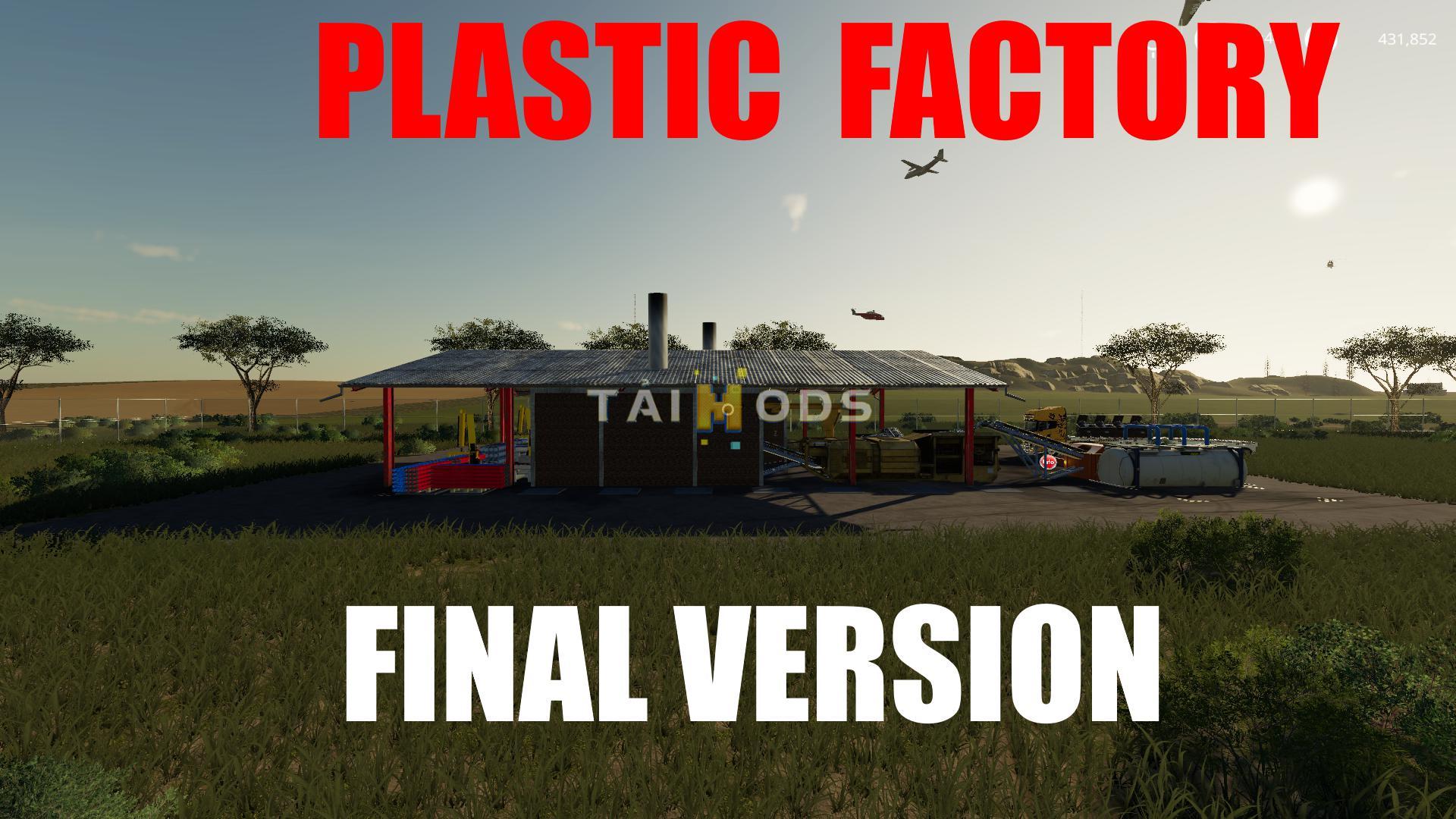 FS19 - Plastik Factory Final (1.7) FS19 - Plastik Factory Final (1.7)