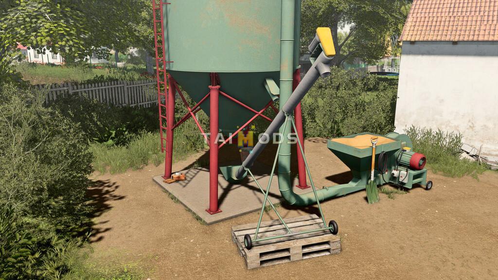 FS19 - Small Grain Silo V1.0 (1.7) FS19 - Small Grain Silo V1.0 (1.7)