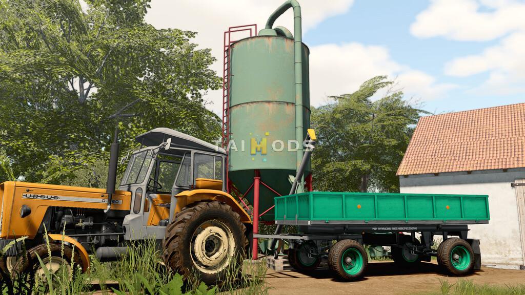 FS19 - Small Grain Silo V1.0 (1.7) FS19 - Small Grain Silo V1.0 (1.7)