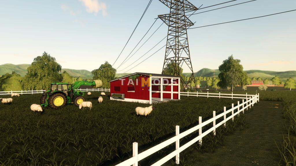 FS19 - American Sheep Pasture V1.0 (1.7) FS19 - American Sheep Pasture V1.0 (1.7)