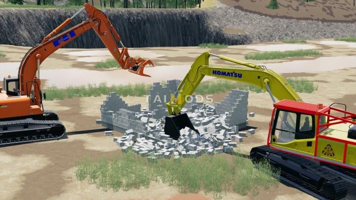 FS19 - Demolishable Dynamic House V1.0 (1.7) FS19 - Demolishable Dynamic House V1.0 (1.7)