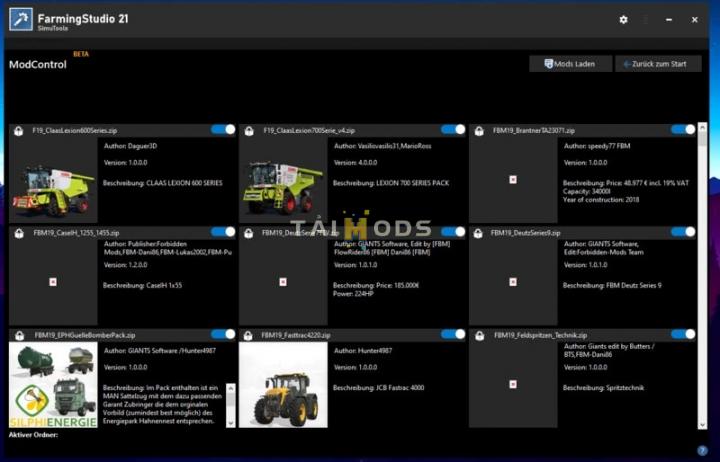FS19 - FarmingStudio21 V1.1.8 Beta (1.7)