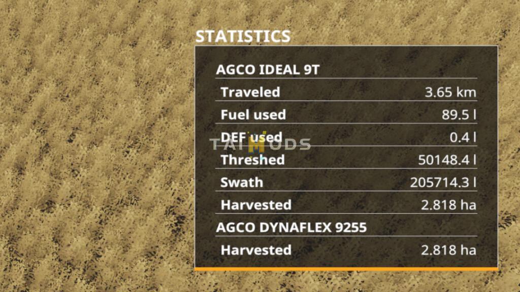 FS19 - Advanced Stats V2.1 (1.7) FS19 - Advanced Stats V2.1 (1.7)