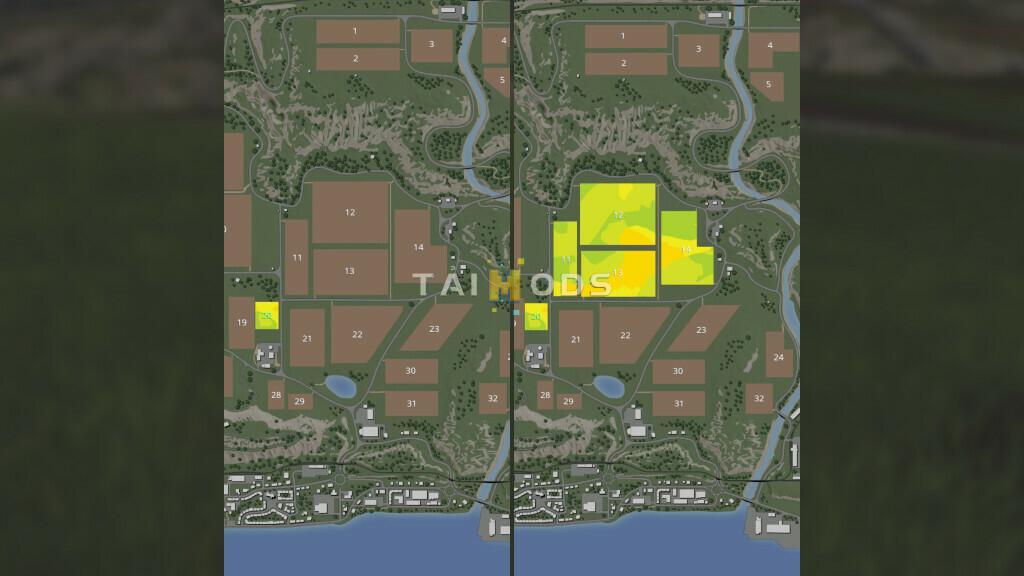 FS19 - Precision Farming Addon V1.1 (1.7) FS19 - Precision Farming Addon V1.1 (1.7)