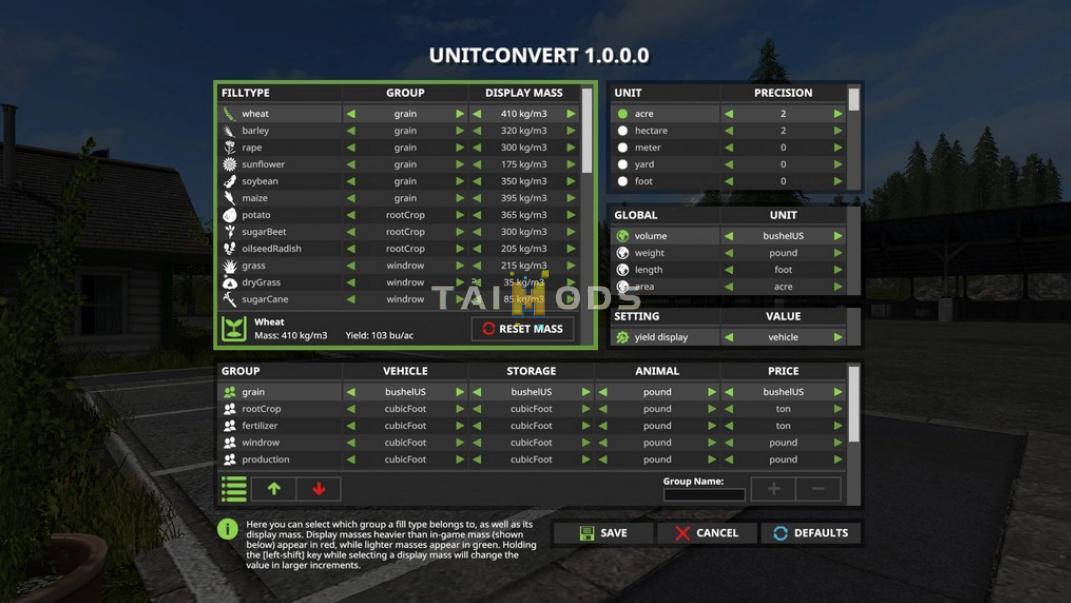 FS19 - Unit Covert Mod V1.0 (1.7) FS19 - Unit Covert Mod V1.0 (1.7)