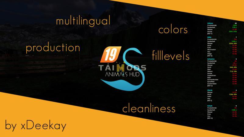 FS19 - Animals Hud V3.4.0.1 (1.7) FS19 - Animals Hud V3.4.0.1 (1.7)