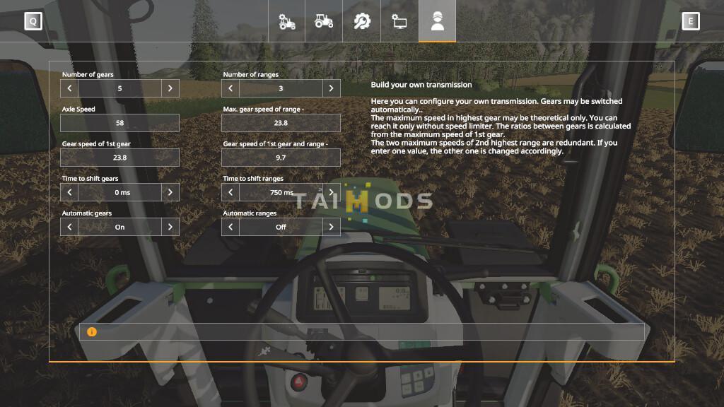 FS19 - Vehicle Control Addon V1.1 (1.7) FS19 - Vehicle Control Addon V1.1 (1.7)