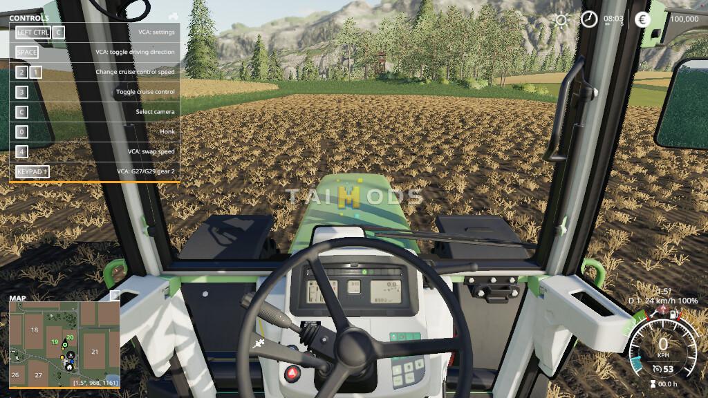 FS19 - Vehicle Control Addon V1.1 (1.7) FS19 - Vehicle Control Addon V1.1 (1.7)