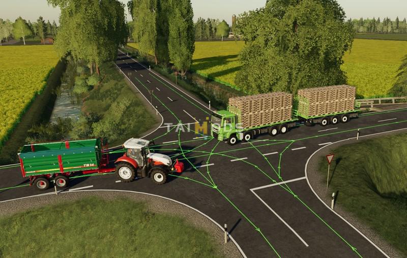 FS19 - AutoDrive Route Network North Frisian March with Trenches V2.9 (1.7) FS19 - AutoDrive Route Network North Frisian March with Trenches V2.9 (1.7)