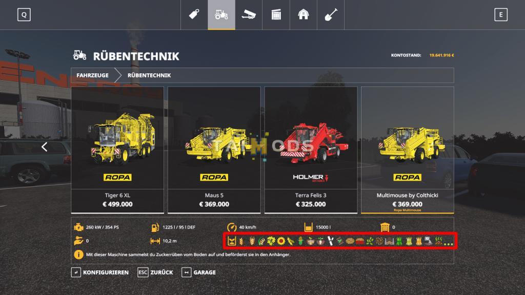 FS19 - Ropa Multimouse (All You Can Eat) V0.8 (1.6) FS19 - Ropa Multimouse (All You Can Eat) V0.8 (1.6)