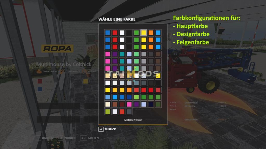 FS19 - Ropa Multimouse (All You Can Eat) V0.8 (1.6) FS19 - Ropa Multimouse (All You Can Eat) V0.8 (1.6)