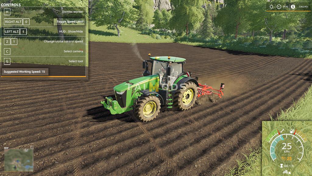 FS19 - Real Speed Limit V1.0 (1.6) FS19 - Real Speed Limit V1.0 (1.6)