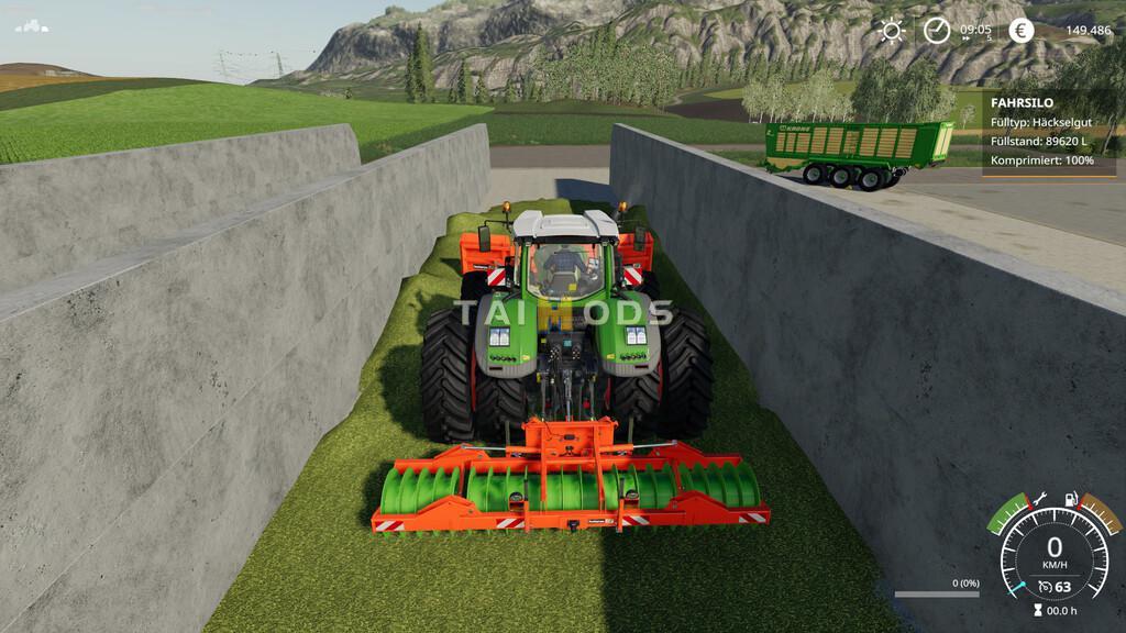 FS19 - Bunker Silo Hud V1.0 (1.6) FS19 - Bunker Silo Hud V1.0 (1.6)