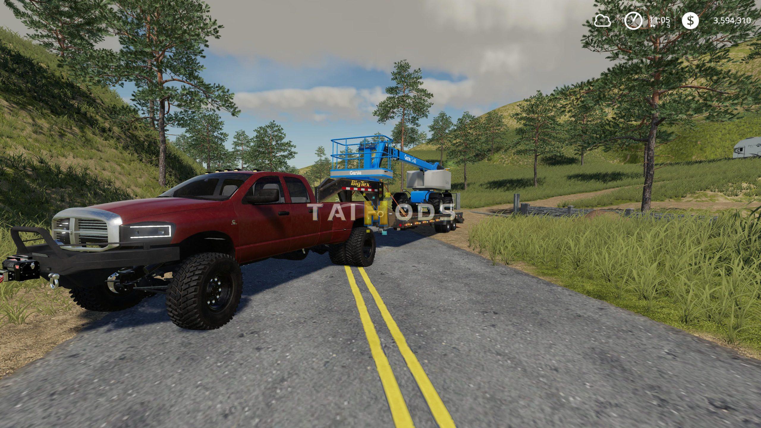 FS19 - Genie Boomlift V1.0 (1.6) FS19 - Genie Boomlift V1.0 (1.6)