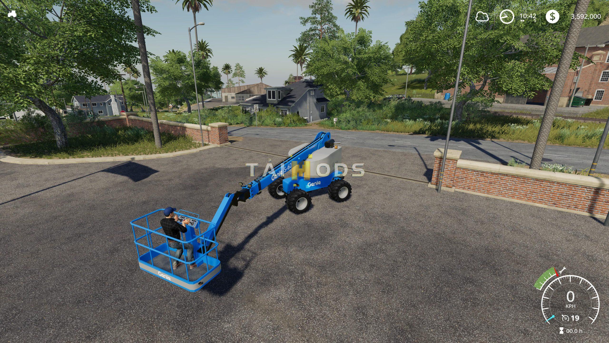 FS19 - Genie Boomlift V1.0 (1.6) FS19 - Genie Boomlift V1.0 (1.6)
