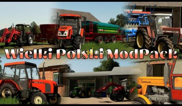 FS19 - Big Polish ModPack V1.0 (1.7) FS19 - Big Polish ModPack V1.0 (1.7)