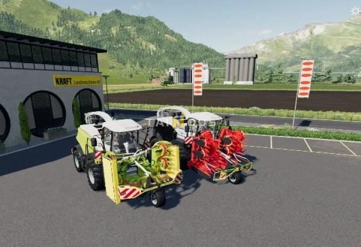 FS19 - Claas Pack V1.0 (1.7) FS19 - Claas Pack V1.0 (1.7)