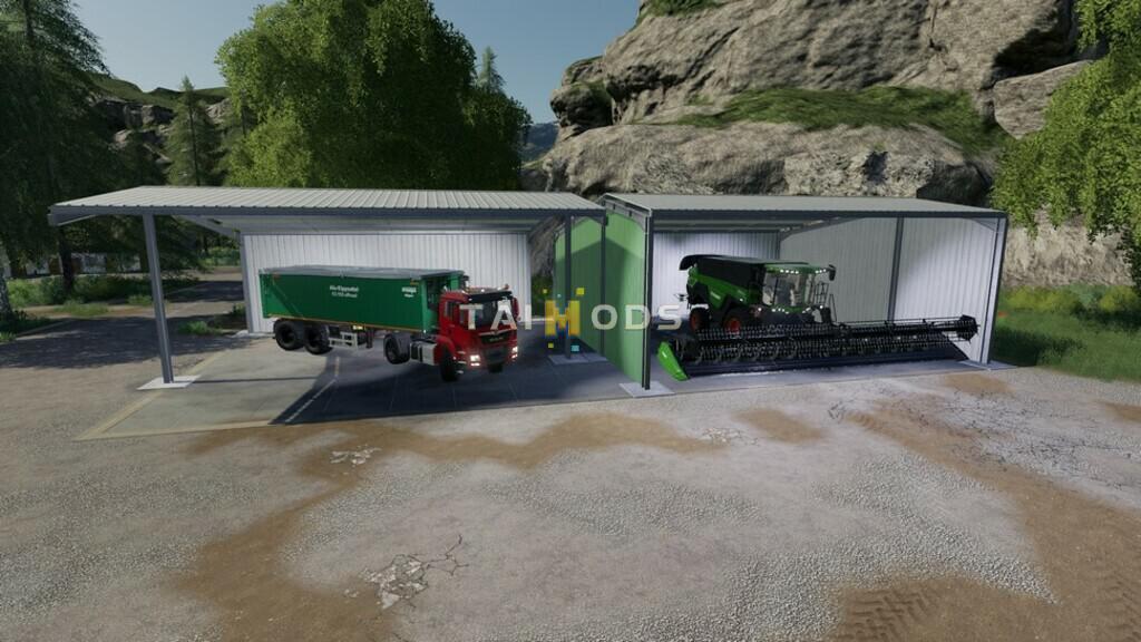 FS19 - EasyShed Set V1.1 (1.7) FS19 - EasyShed Set V1.1 (1.7)