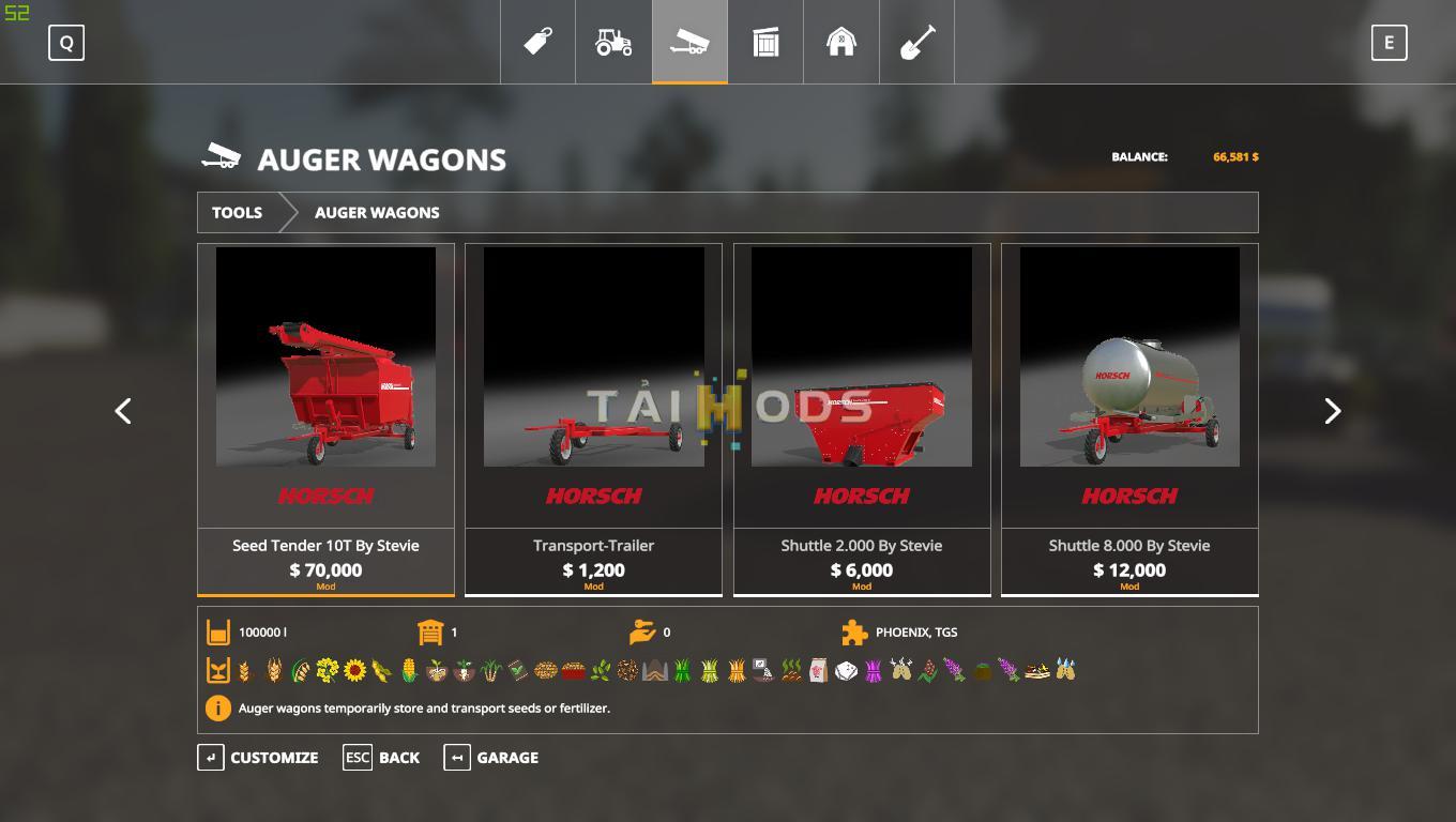 FS19 - Horsch Holmer Mod Pack (1.7) FS19 - Horsch Holmer Mod Pack (1.7)