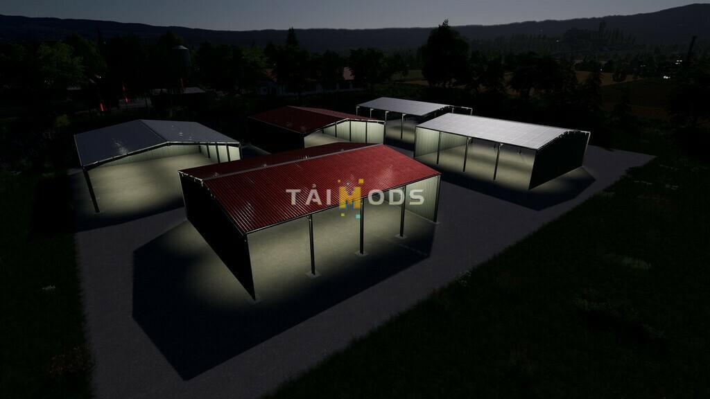 FS19 - EasyShed Set V1.1 (1.7) FS19 - EasyShed Set V1.1 (1.7)