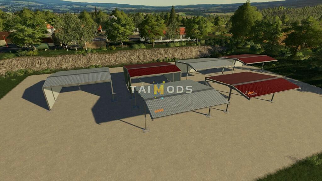 FS19 - EasyShed Set V1.1 (1.7) FS19 - EasyShed Set V1.1 (1.7)