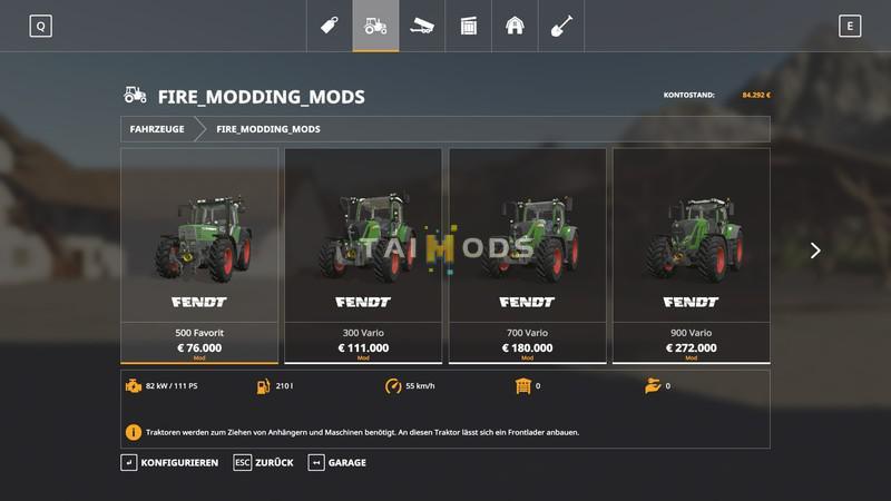 FS19 - Fendt Pack V2.3 (1.7) FS19 - Fendt Pack V2.3 (1.7)