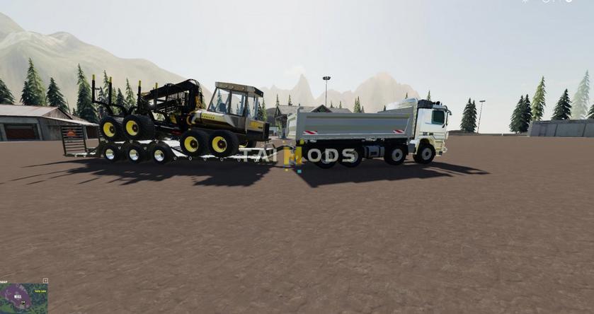 FS19 - Sisu Polar Forest Machine Transport V1.0 (1.7) FS19 - Sisu Polar Forest Machine Transport V1.0 (1.7)