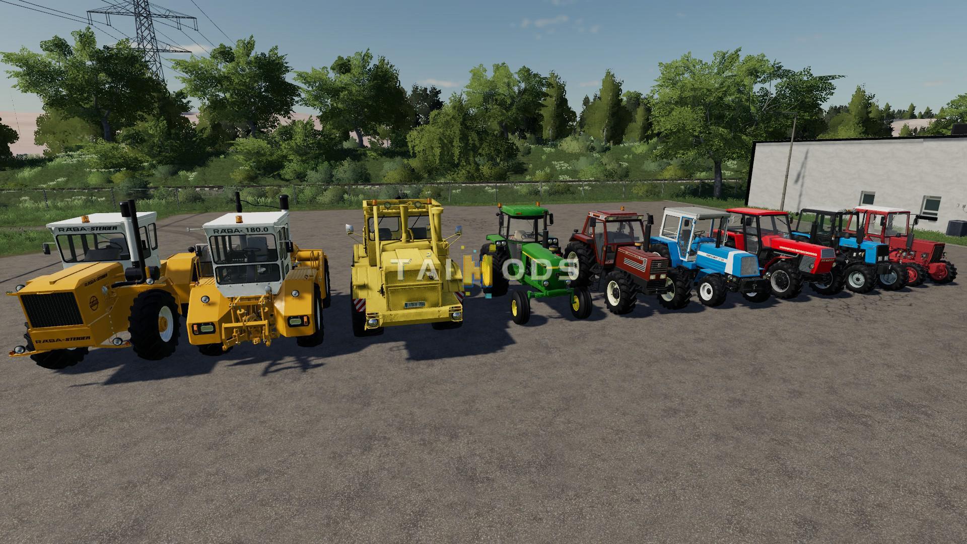 FS19 - Kharon Retro TSZ Pack V1.0 (1.6) FS19 - Kharon Retro TSZ Pack V1.0 (1.6)