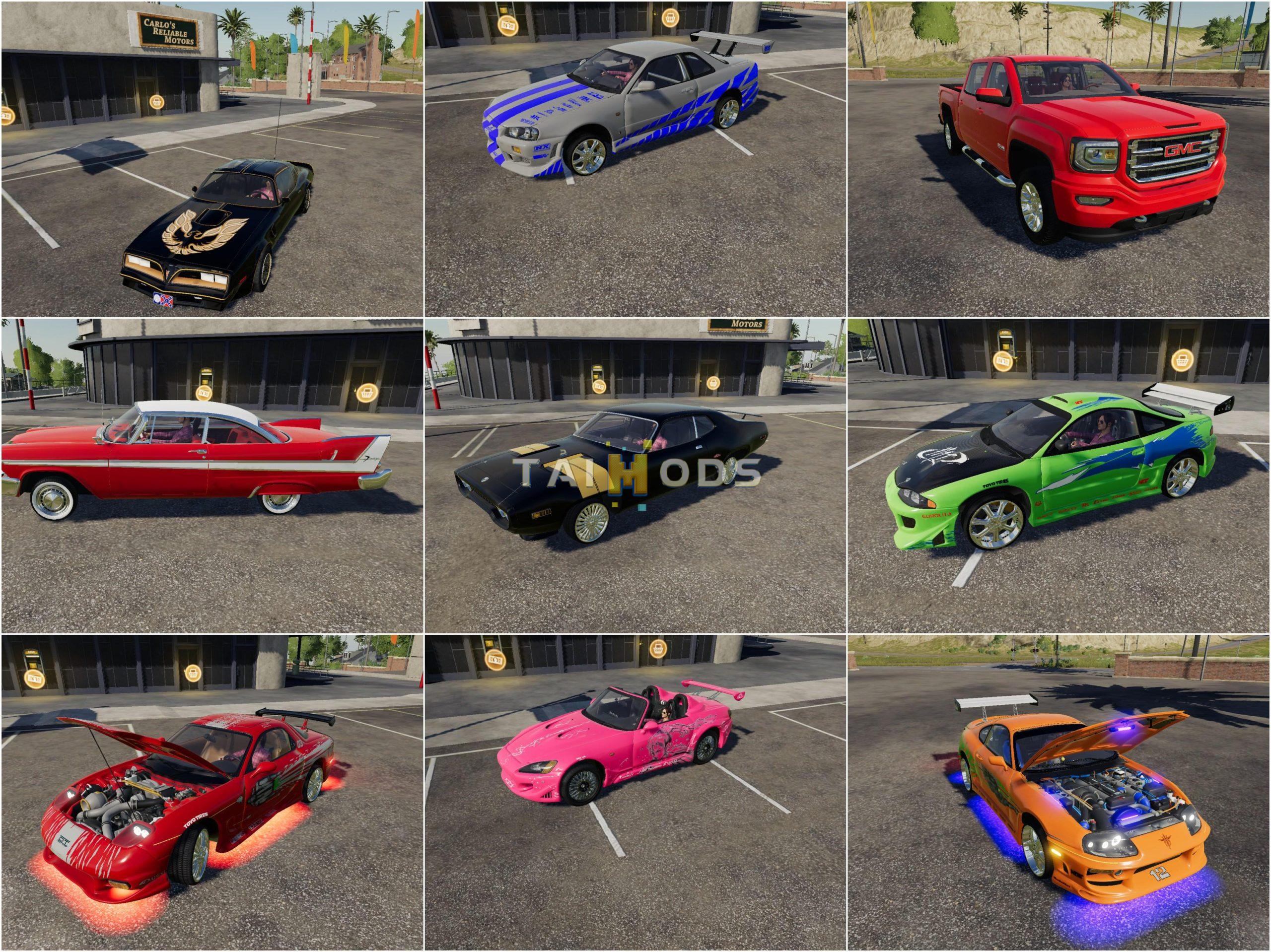 FS19 - Cars Pack (1.6) FS19 - Cars Pack (1.6)