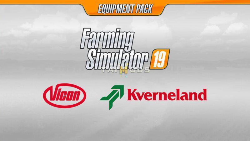 FS19 - Kverneland & Vicon Equipment Pack V1.0 (1.6)