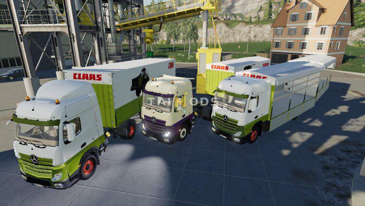 FS19 - Platformer Pack Claas Edition V2.0 (1.6) FS19 - Platformer Pack Claas Edition V2.0 (1.6)