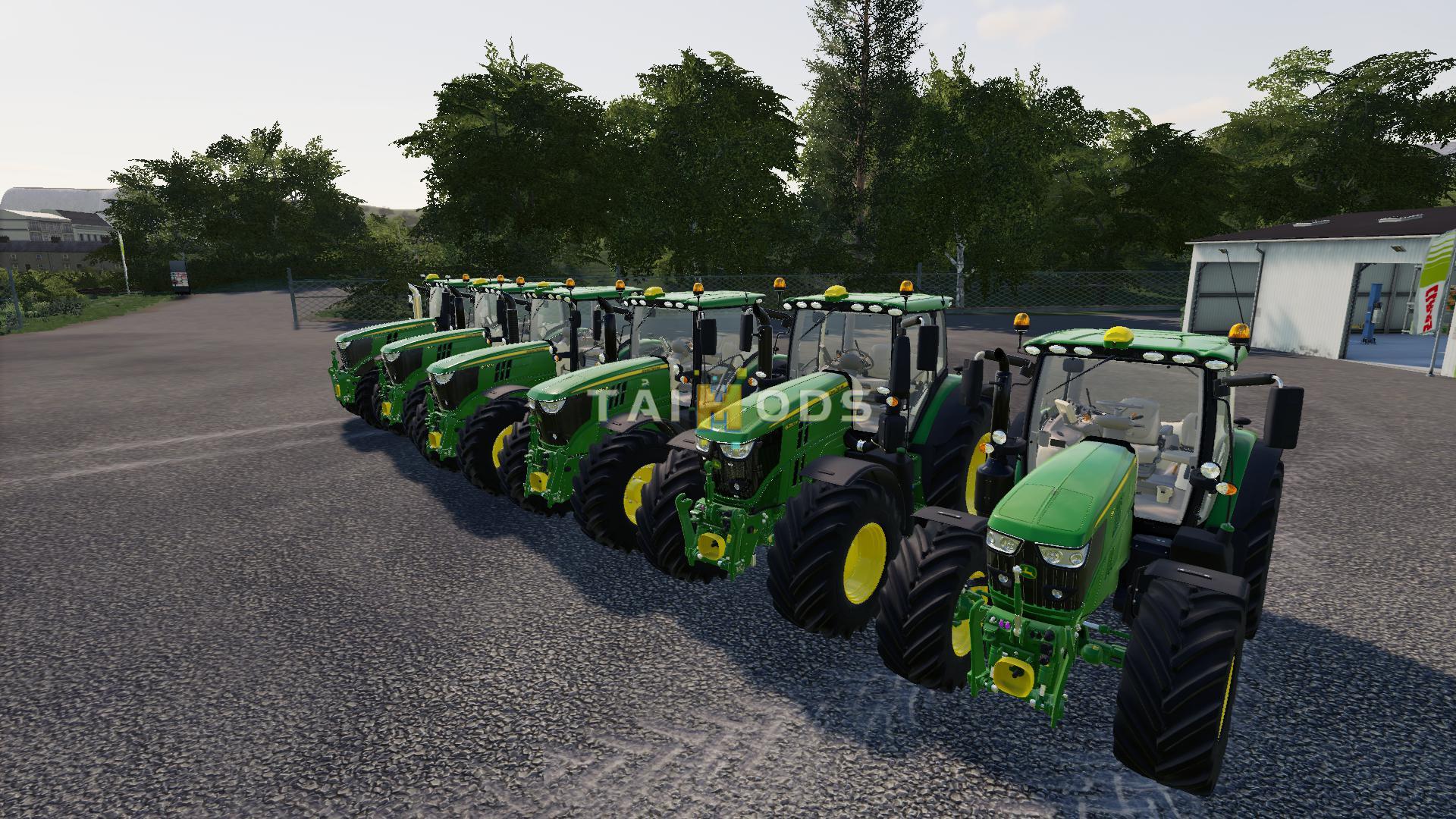 FS19 - John Deere 6R Pack V1.0 (1.5) FS19 - John Deere 6R Pack V1.0 (1.5)