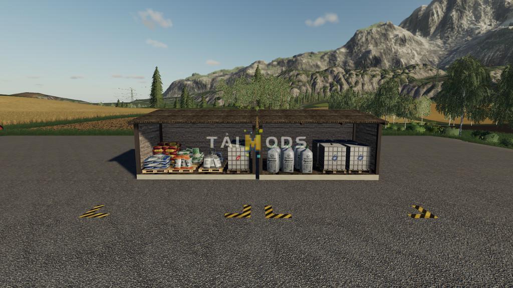 FS19 - MF Shed Pack V1.0.2.0 (1.5) FS19 - MF Shed Pack V1.0.2.0 (1.5)