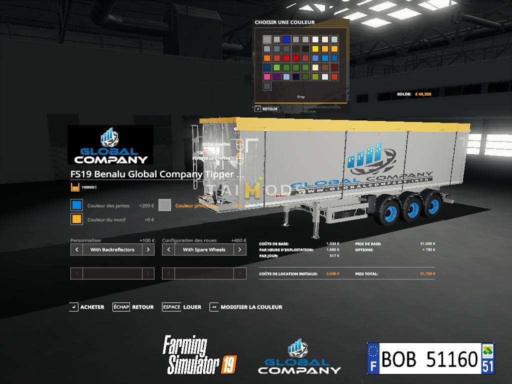 FS19 - Global Company Trailer Pack (1.5) FS19 - Global Company Trailer Pack (1.5)