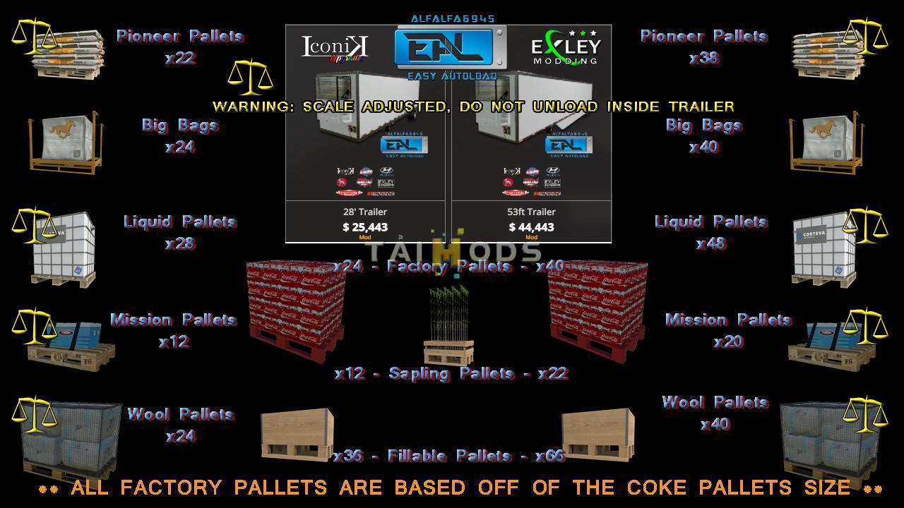 FS19 - EAL Transportation Pack V1.0 (1.5) FS19 - EAL Transportation Pack V1.0 (1.5)