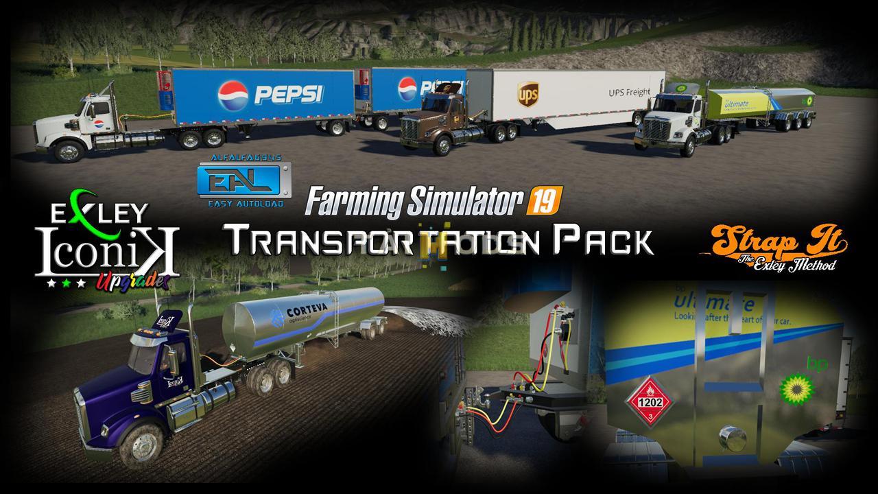 FS19 - EAL Transportation Pack V1.0 (1.5) FS19 - EAL Transportation Pack V1.0 (1.5)