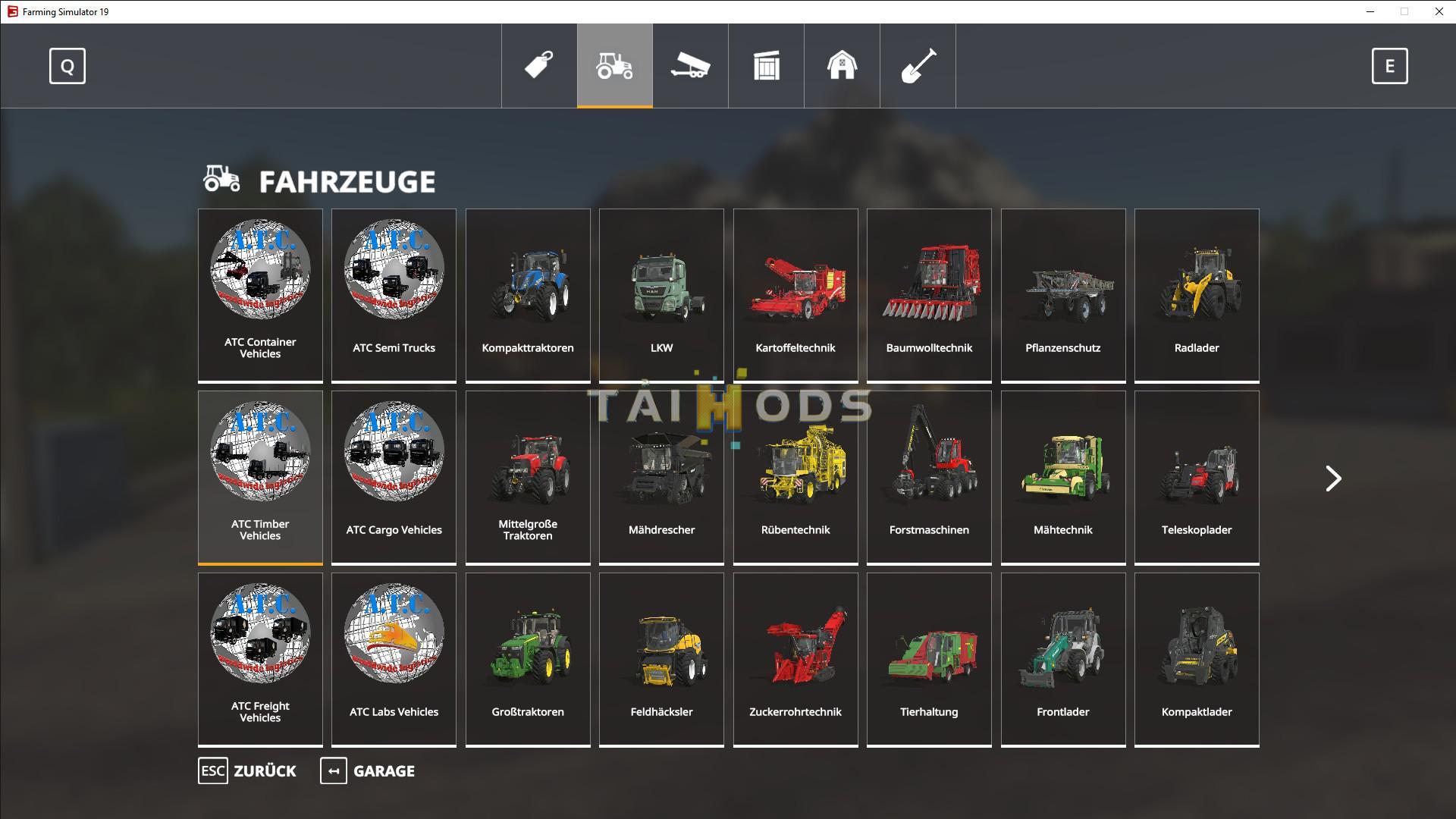 FS19 - ATC Timber Transportation Pack V1.0.1.0 (1.5) FS19 - ATC Timber Transportation Pack V1.0.1.0 (1.5)