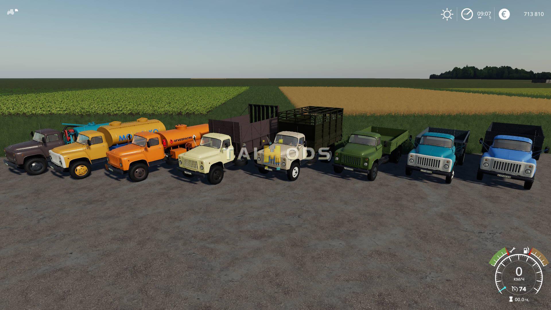 FS19 - GAZ-53 Modul Pack v1.1.2 (1.4) FS19 - GAZ-53 Modul Pack v1.1.2 (1.4)